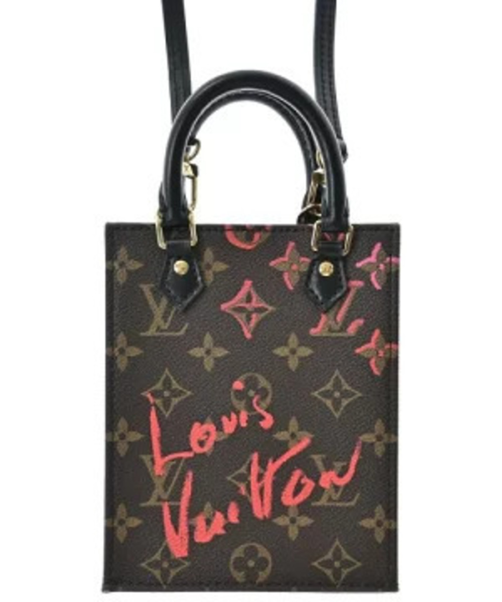 Louis Vuitton Limited Edition Fall in Love Sac Plat monogram canvas red